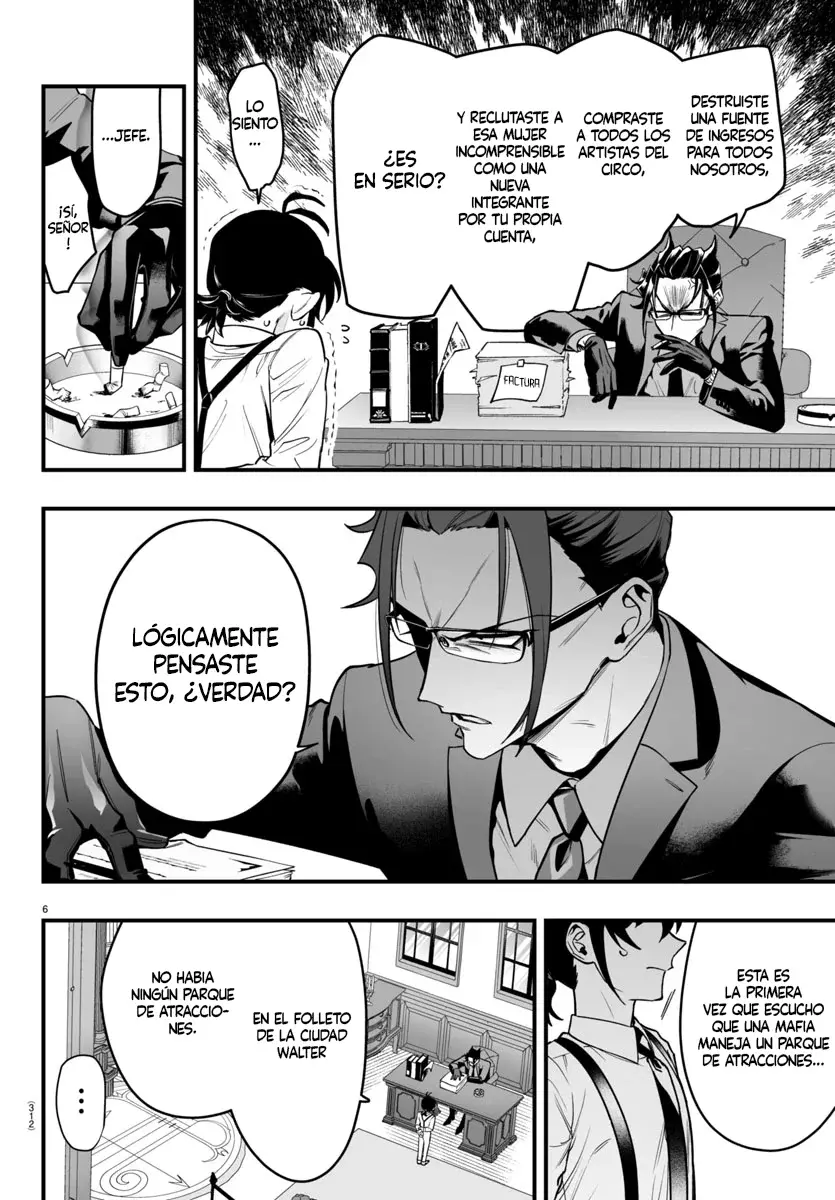 Iruma-kun: if mafia Capitulo 7: Tome asiento página 6