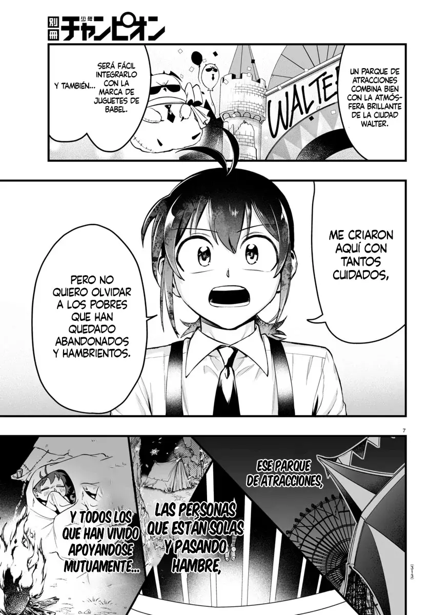 Iruma-kun: if mafia Capitulo 7: Tome asiento página 7