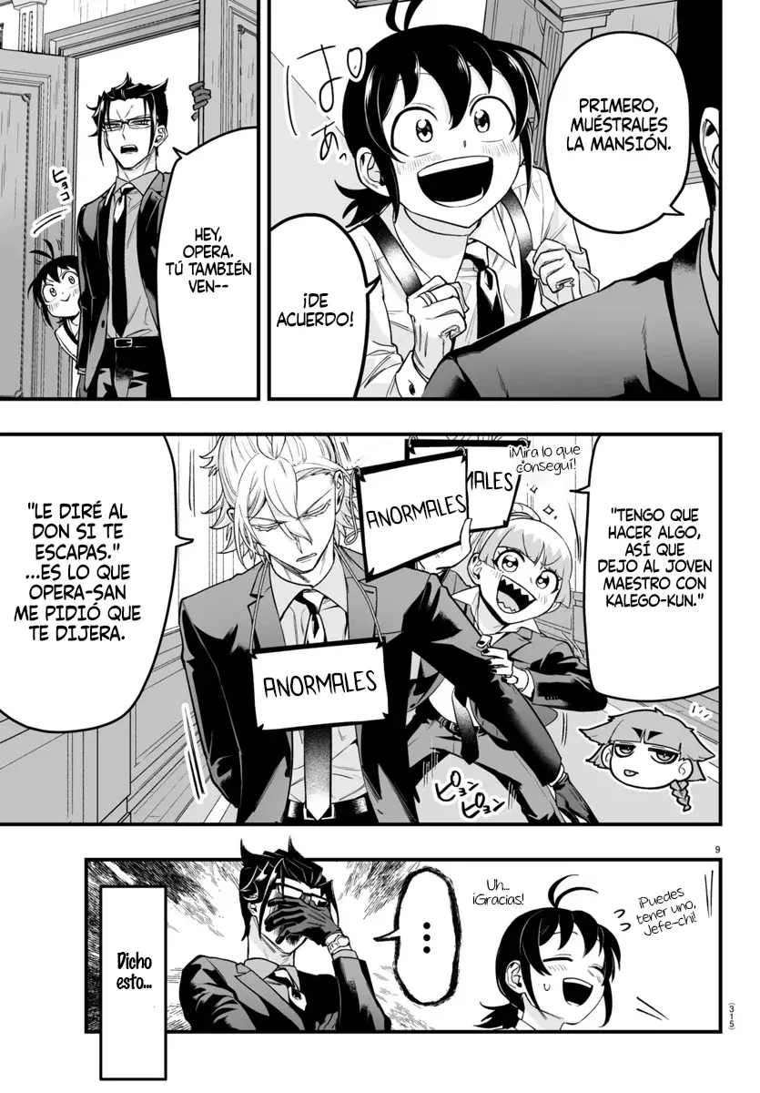 Iruma-kun: if mafia Capitulo 7: Tome asiento página 9