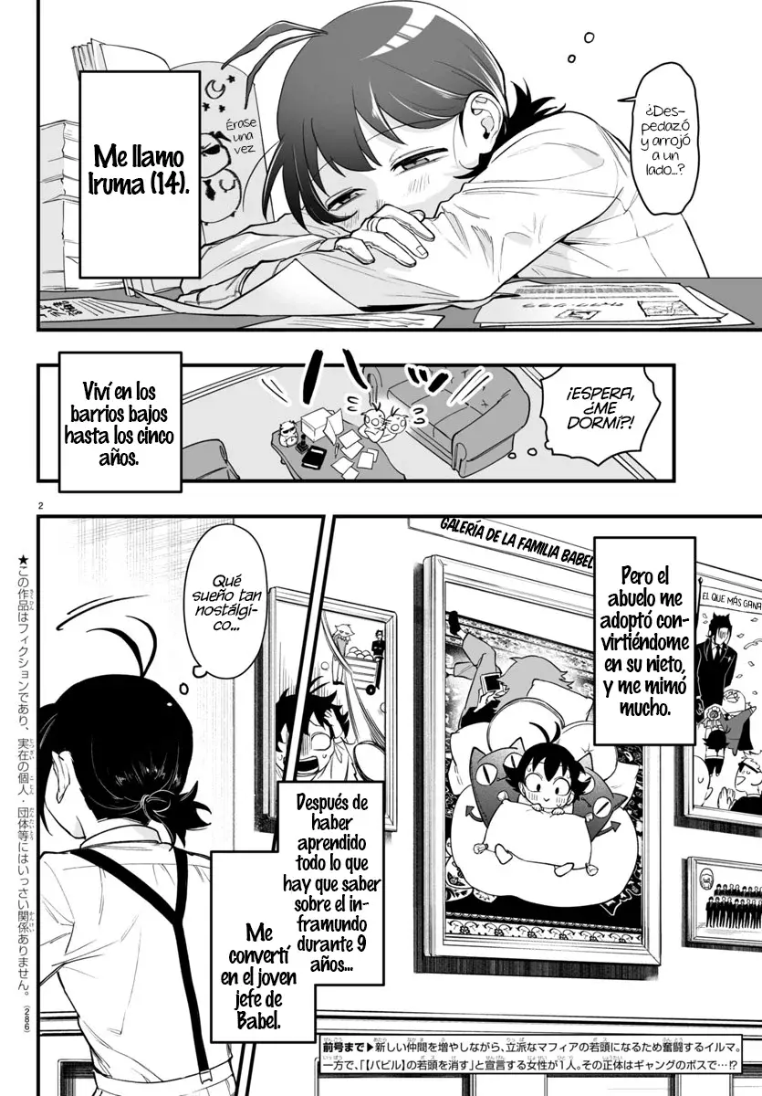 Iruma-kun: if mafia Capitulo 8: Princesa página 2