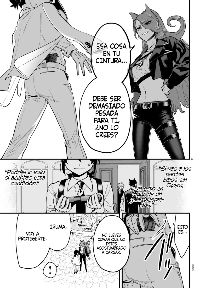 Iruma-kun: if mafia Capitulo 8: Princesa página 35