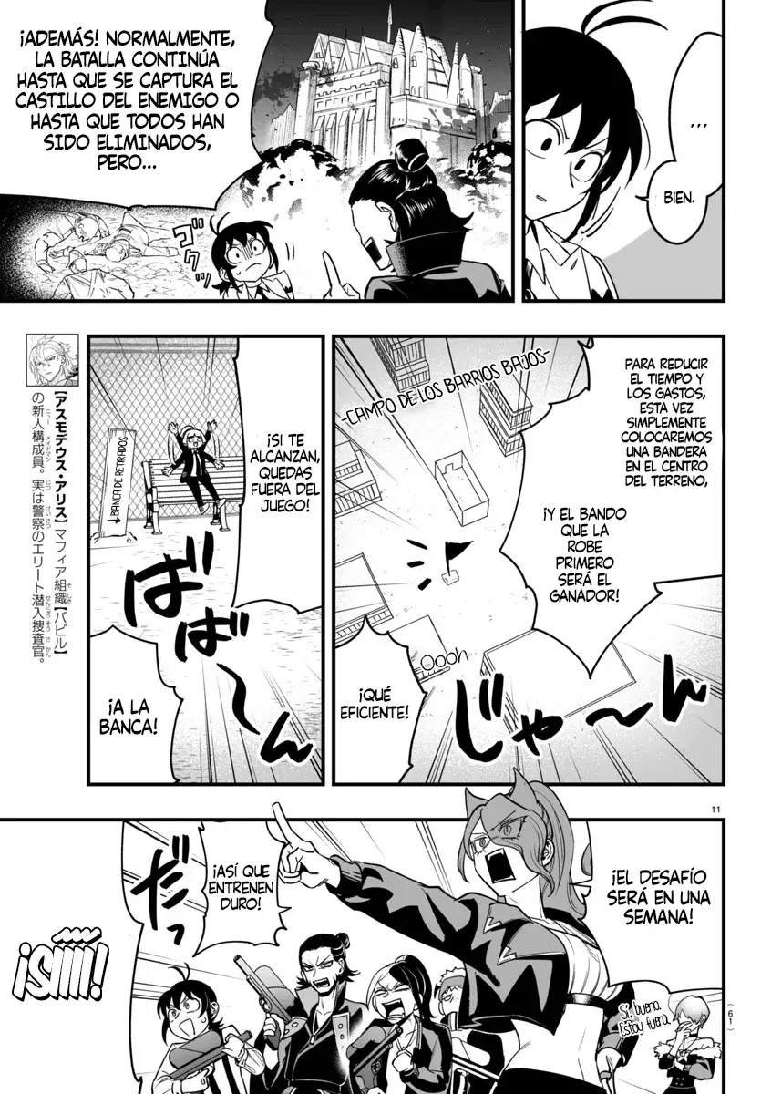 Iruma-kun: if mafia Capitulo 9: Y ambición página 12