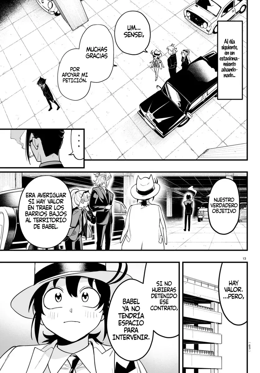 Iruma-kun: if mafia Capitulo 9: Y ambición página 14