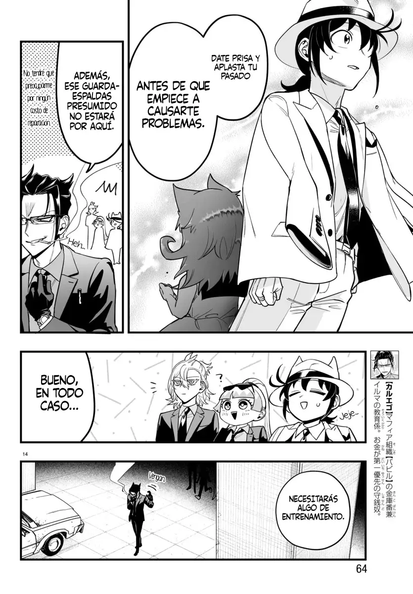 Iruma-kun: if mafia Capitulo 9: Y ambición página 15