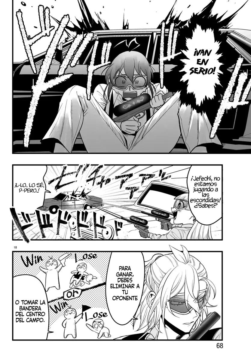 Iruma-kun: if mafia Capitulo 9: Y ambición página 18