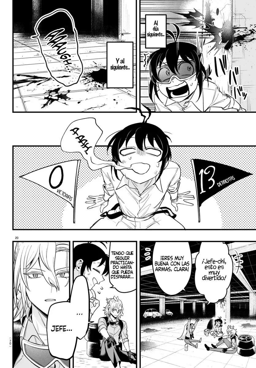 Iruma-kun: if mafia Capitulo 9: Y ambición página 20