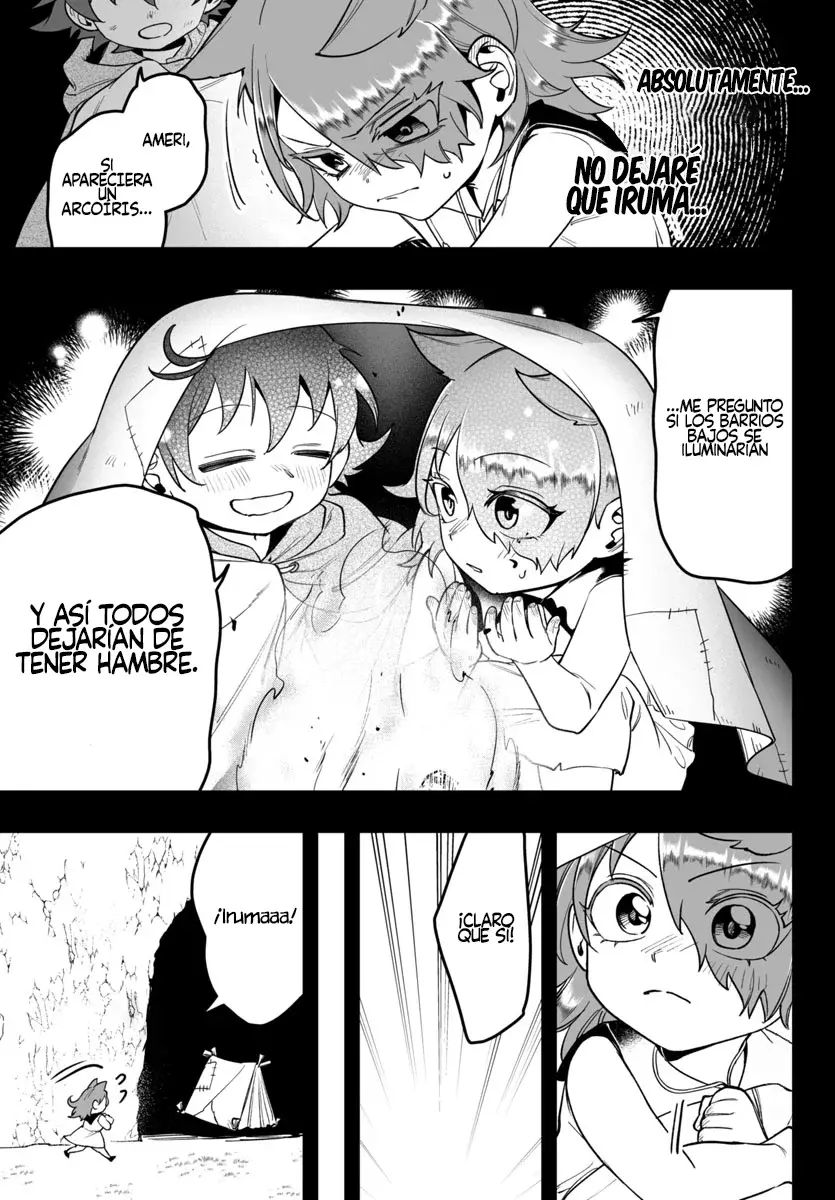 Iruma-kun: if mafia Capitulo 9: Y ambición página 34