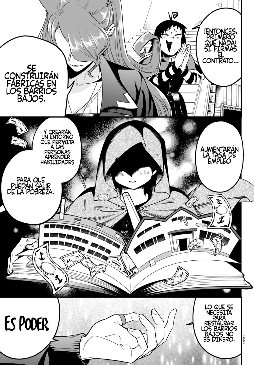 Iruma-kun: if mafia Capitulo 9: Y ambición página 38