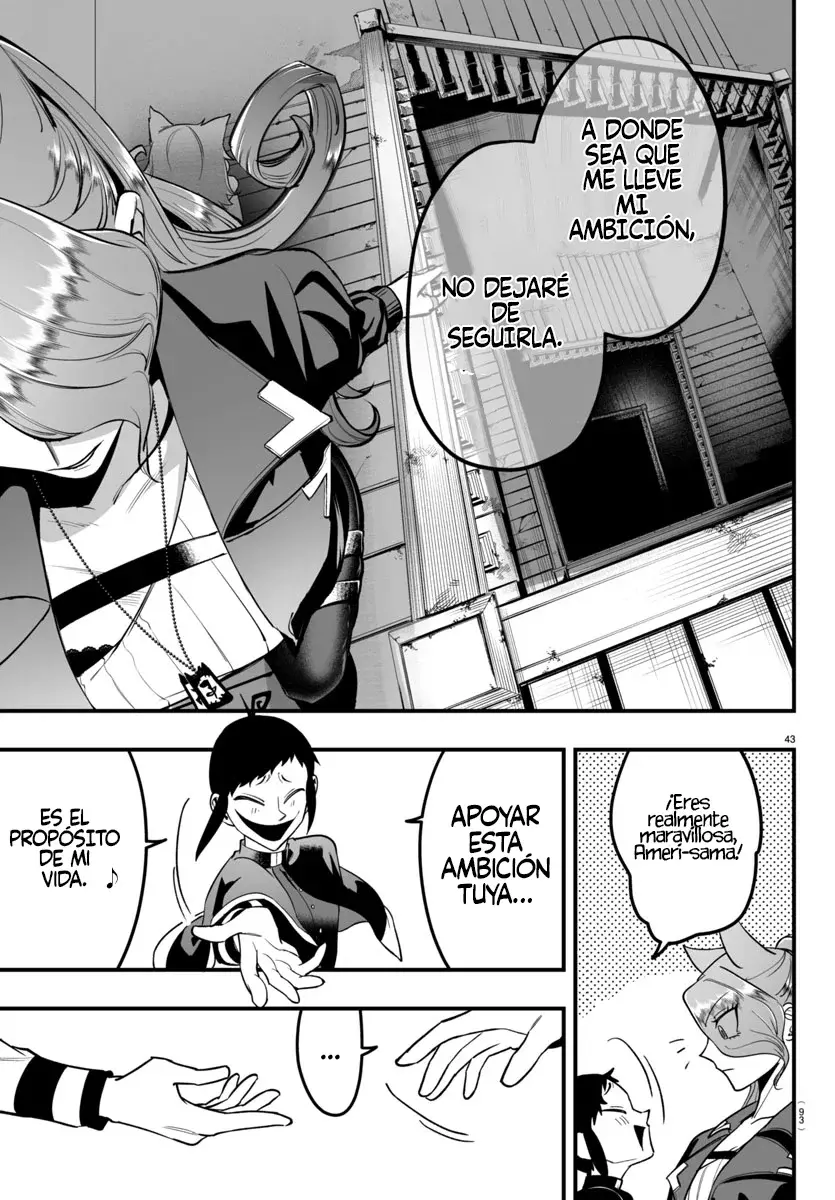 Iruma-kun: if mafia Capitulo 9: Y ambición página 42