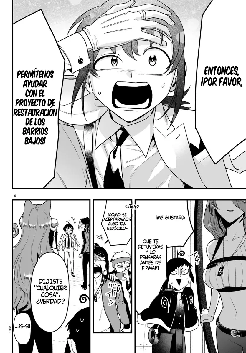 Iruma-kun: if mafia Capitulo 9: Y ambición página 7