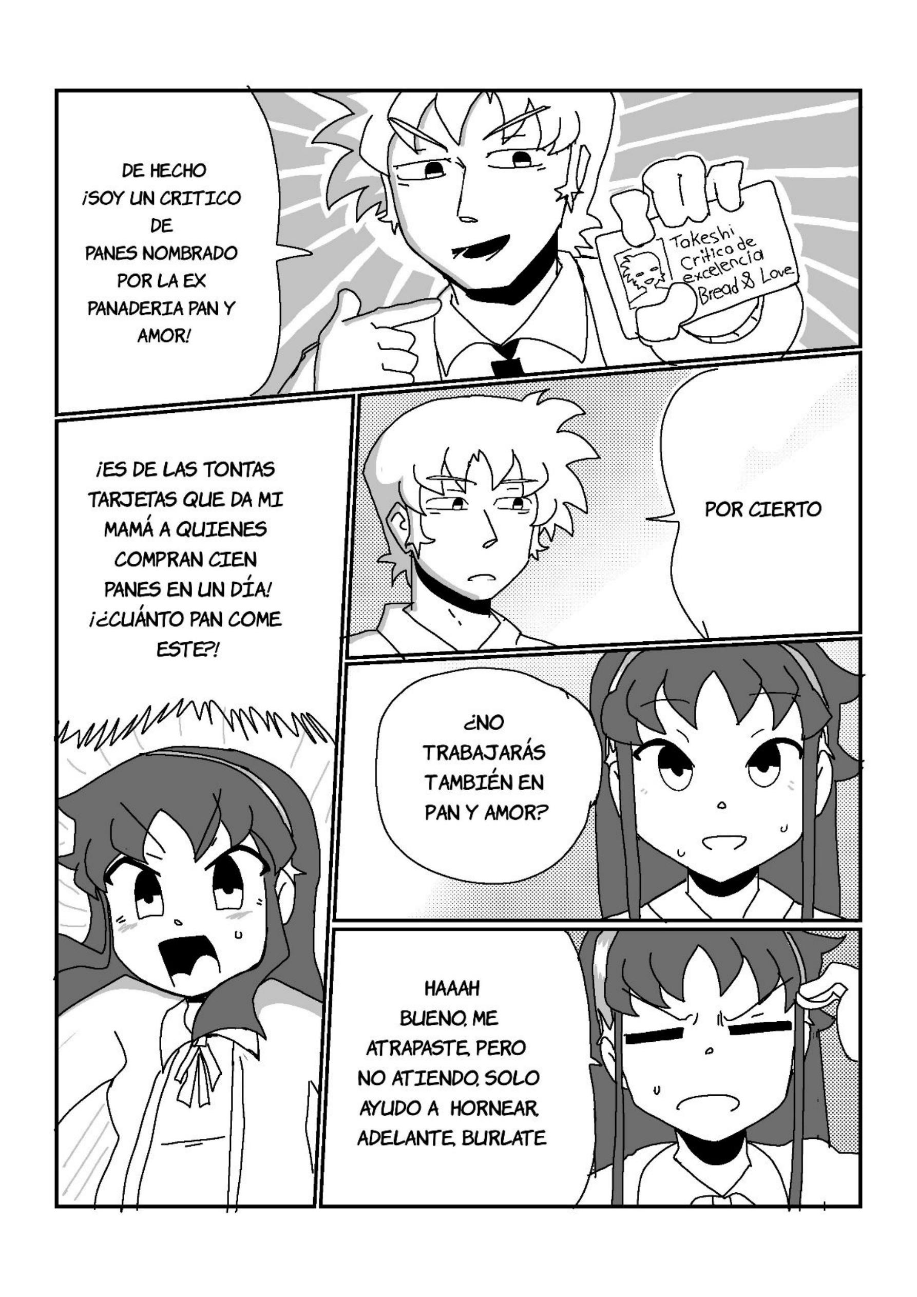 Bread and Love Pan y Amor Capitulo 1: ¡¿Mi pan es una mierda?! página 39