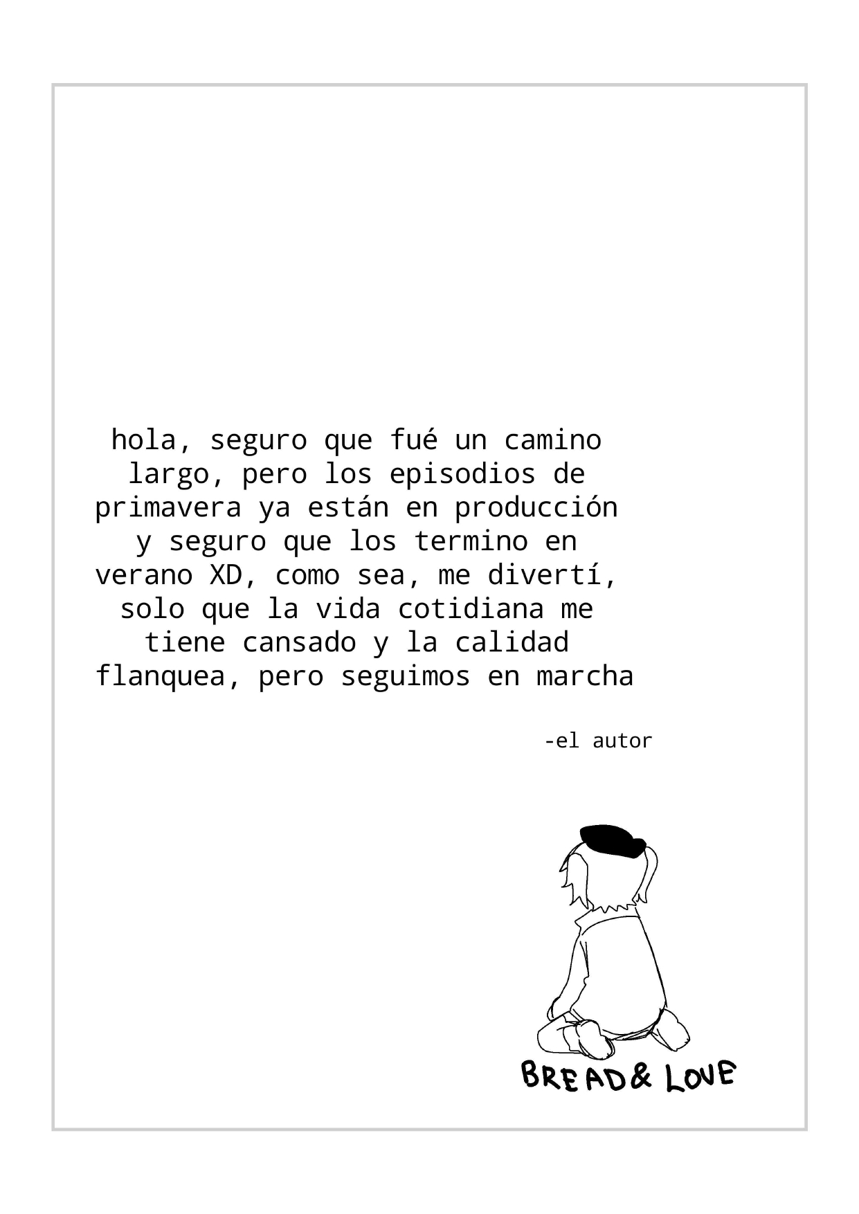 Bread and Love Pan y Amor Capitulo 12 página 30