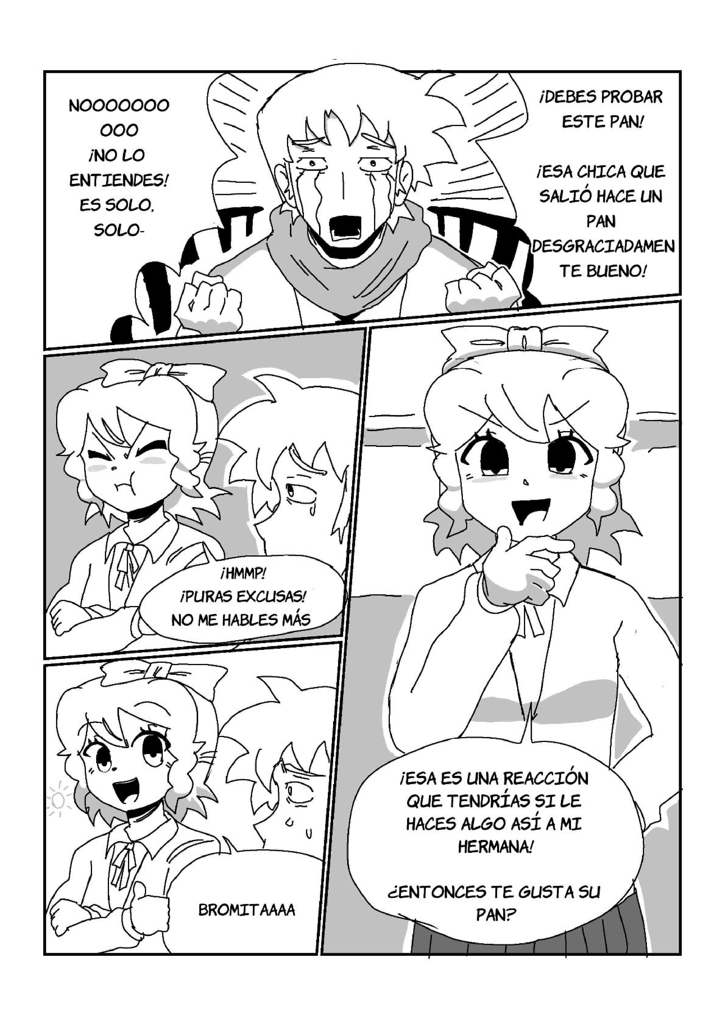 Bread and Love Pan y Amor Capitulo 2: Su confianza página 34