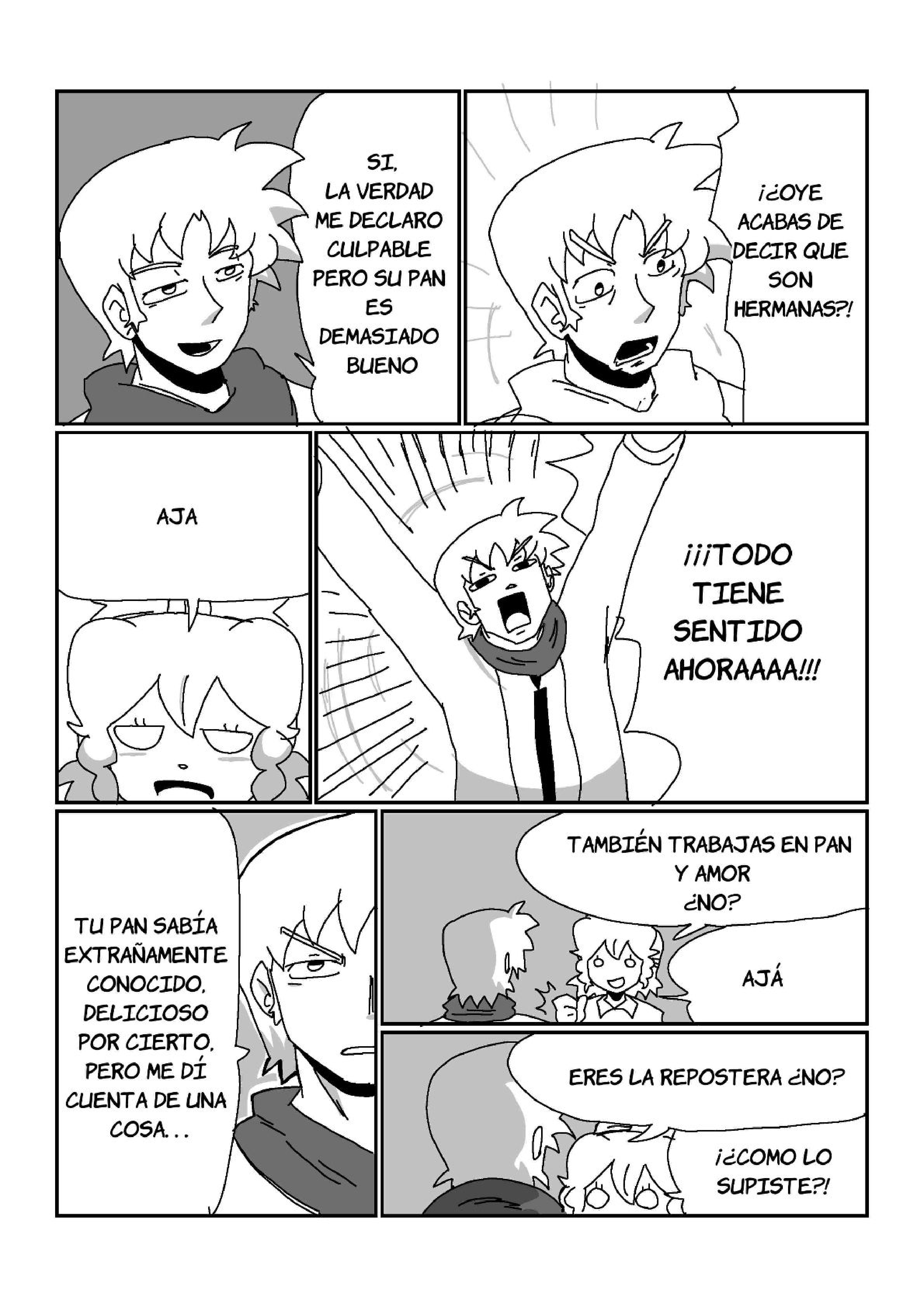 Bread and Love Pan y Amor Capitulo 2: Su confianza página 35