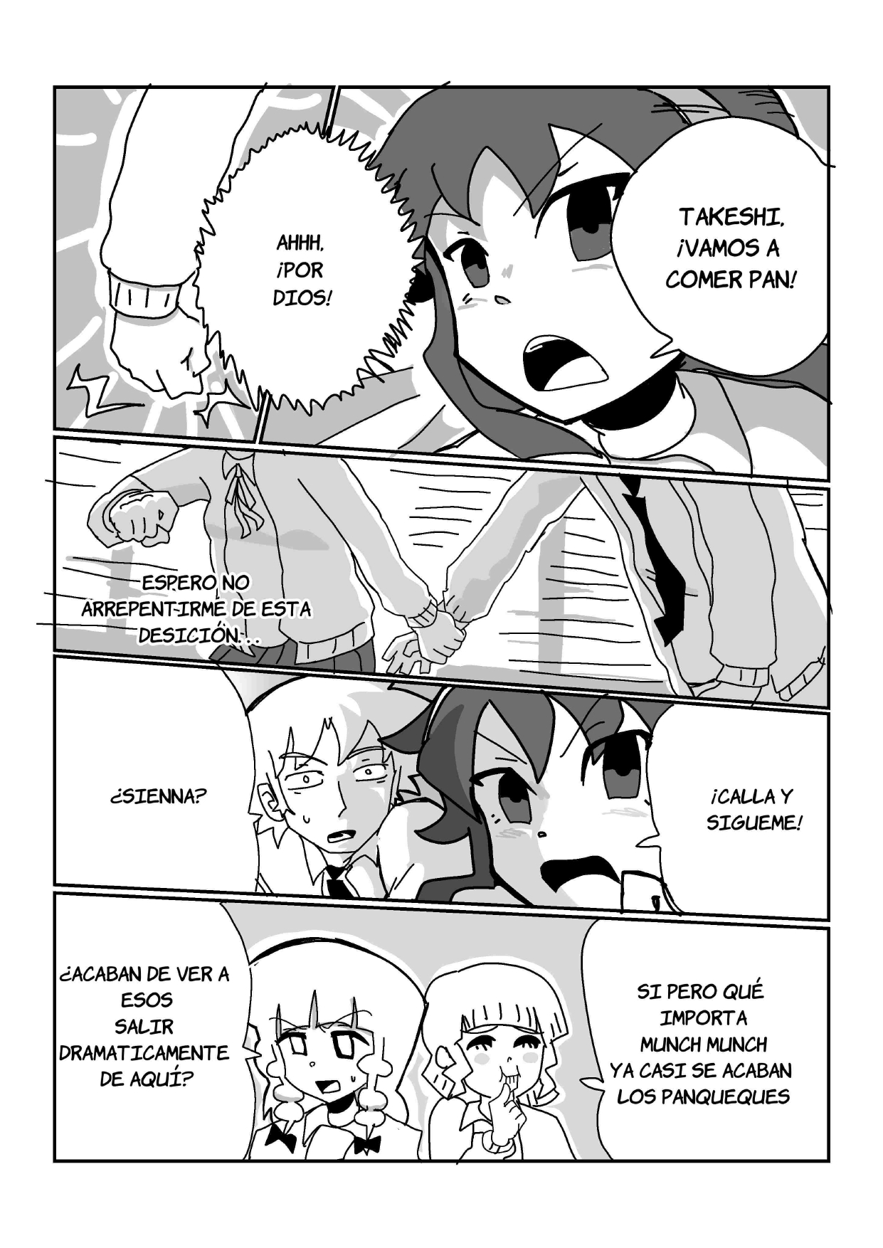 Bread and Love Pan y Amor Capitulo 3: ¡Esclavo! página 28