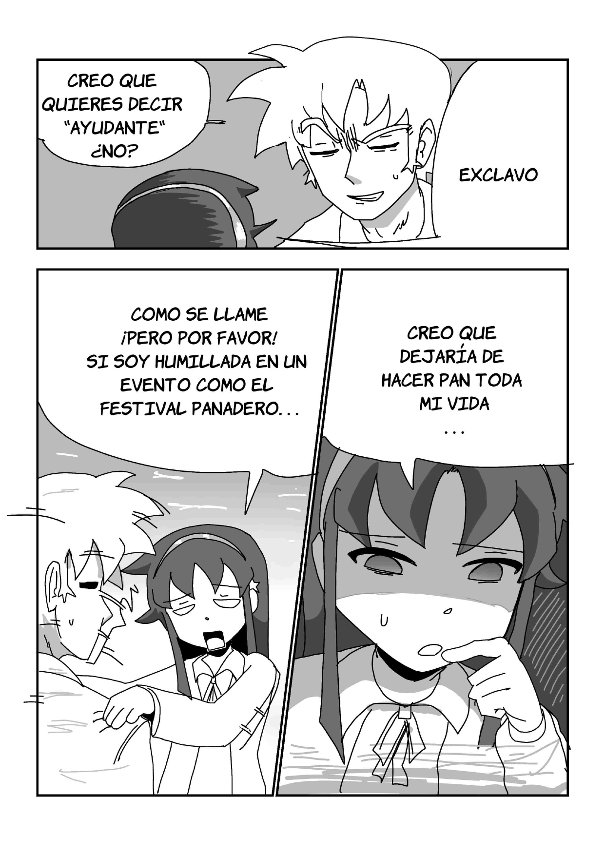 Bread and Love Pan y Amor Capitulo 3: ¡Esclavo! página 37