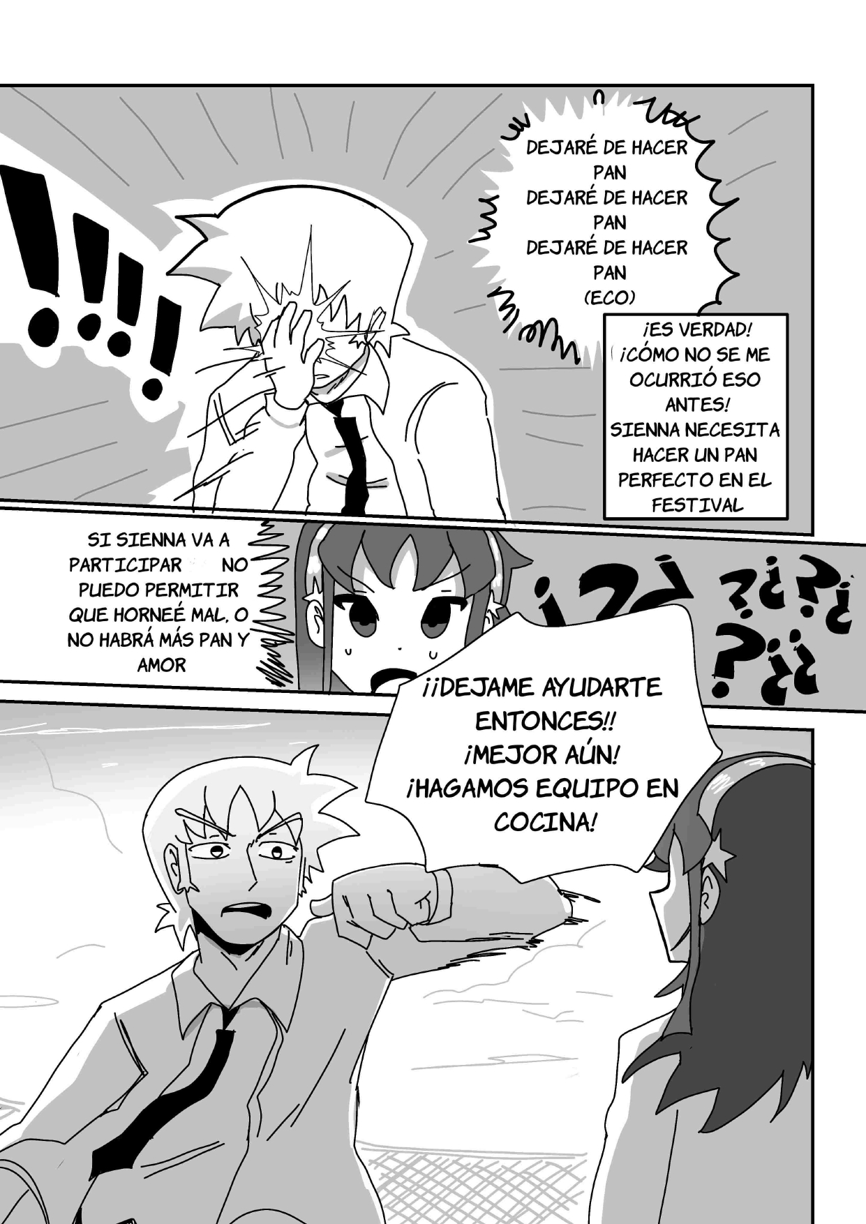 Bread and Love Pan y Amor Capitulo 3: ¡Esclavo! página 38
