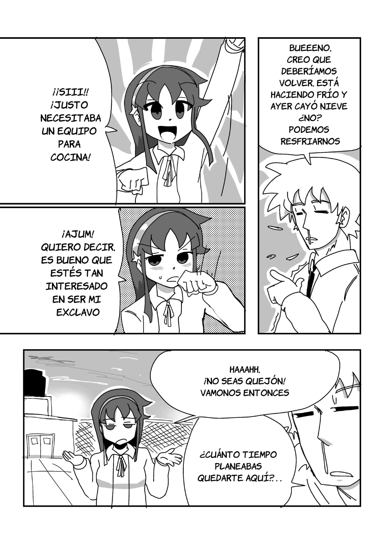 Bread and Love Pan y Amor Capitulo 3: ¡Esclavo! página 39