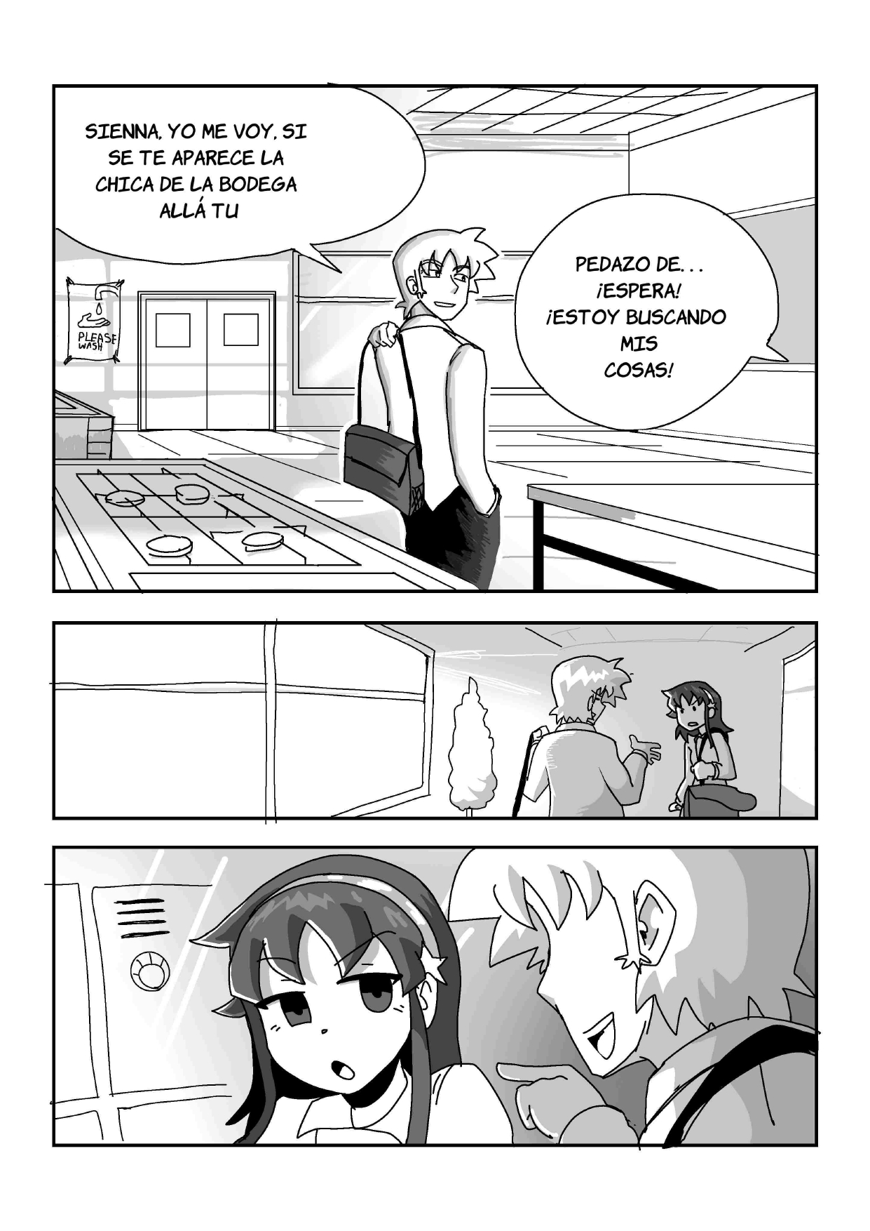 Bread and Love Pan y Amor Capitulo 3: ¡Esclavo! página 40