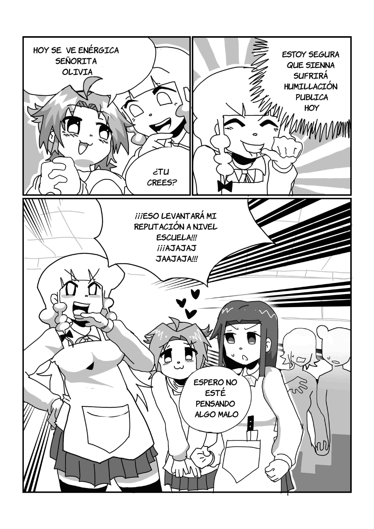 Bread and Love Pan y Amor Capitulo 3: ¡Esclavo! página 7