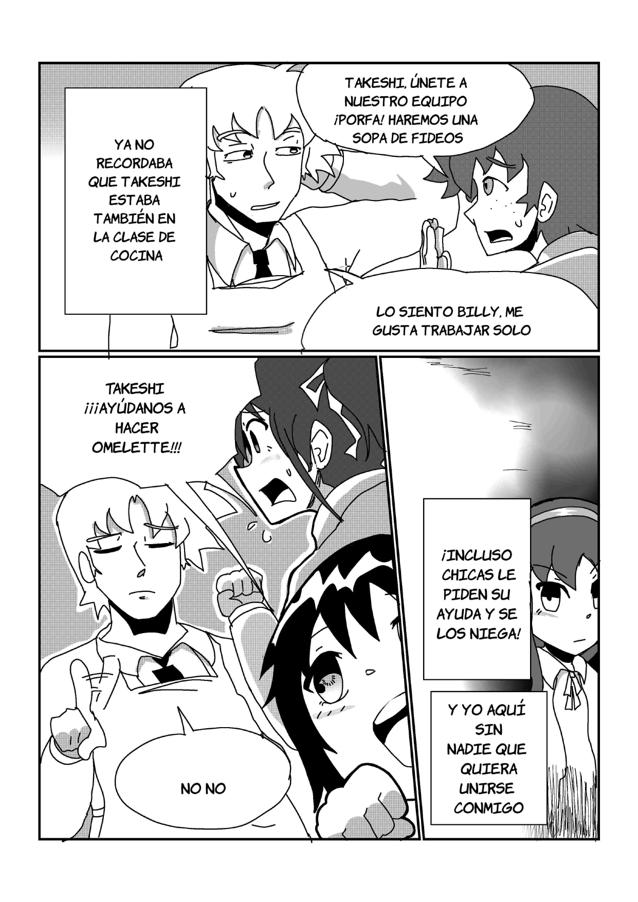 Bread and Love Pan y Amor Capitulo 3: ¡Esclavo! página 9