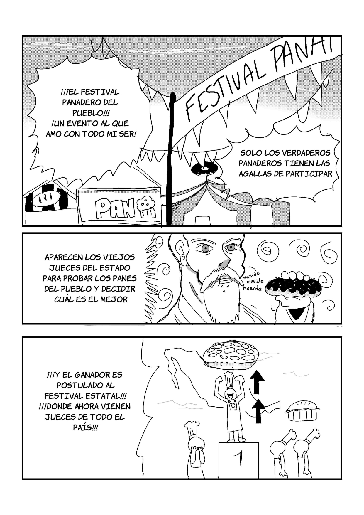 Bread and Love Pan y Amor Capitulo 4: ¿¡Día de cine!? página 3