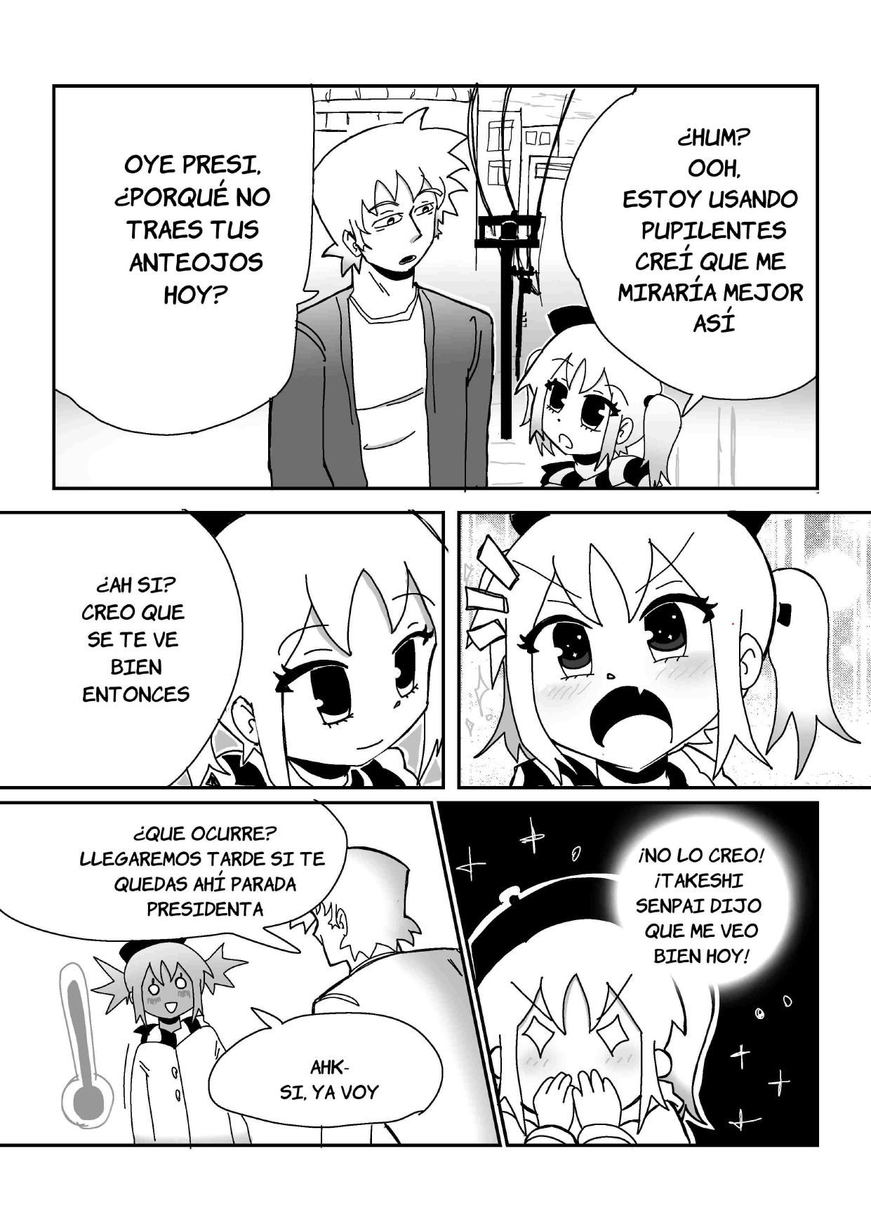 Bread and Love Pan y Amor Capitulo 4: ¿¡Día de cine!? página 8