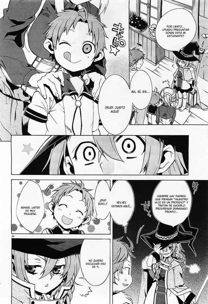 Mushoku Tensei: Isekai Ittara Honki Dasu Capitulo 1: Nueva Esperanza: Nuevo Mundo página 36