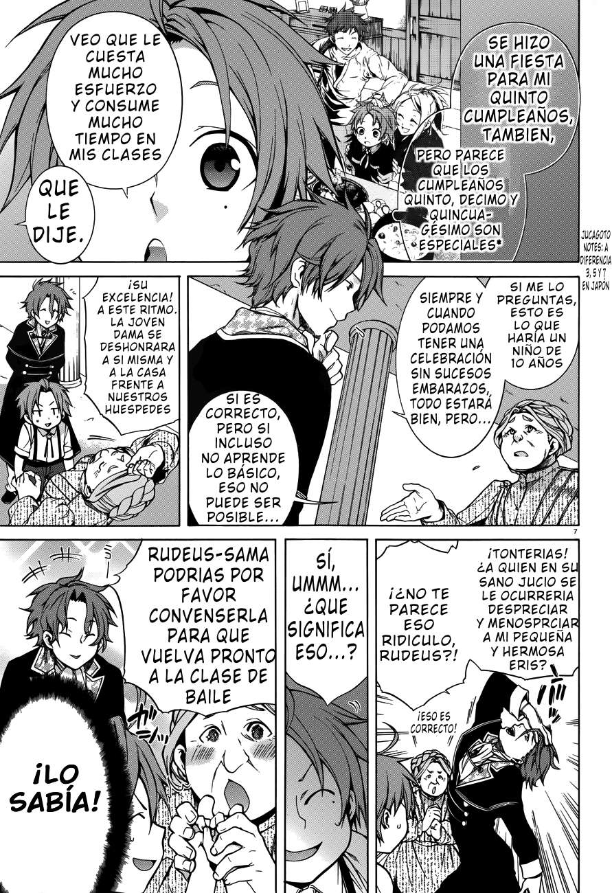 Mushoku Tensei: Isekai Ittara Honki Dasu Capitulo 10: La Depresión de Eris página 9