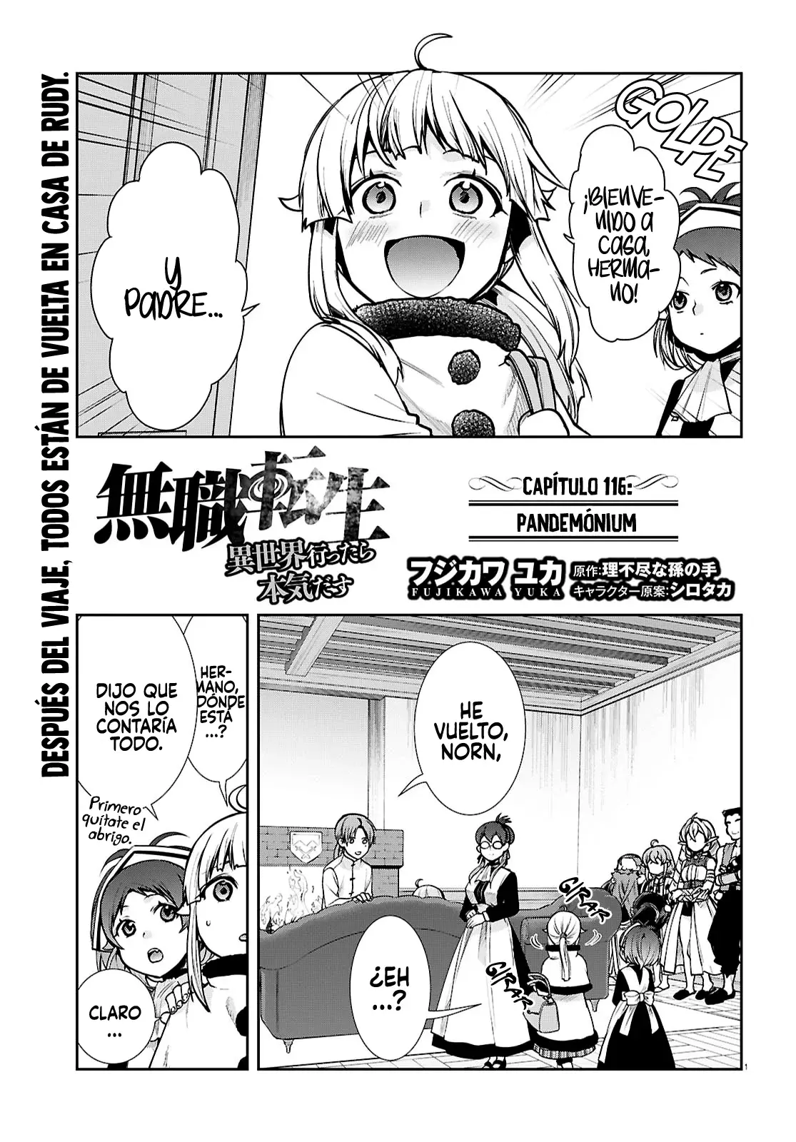 Mushoku Tensei: Isekai Ittara Honki Dasu Capitulo 116 página 3