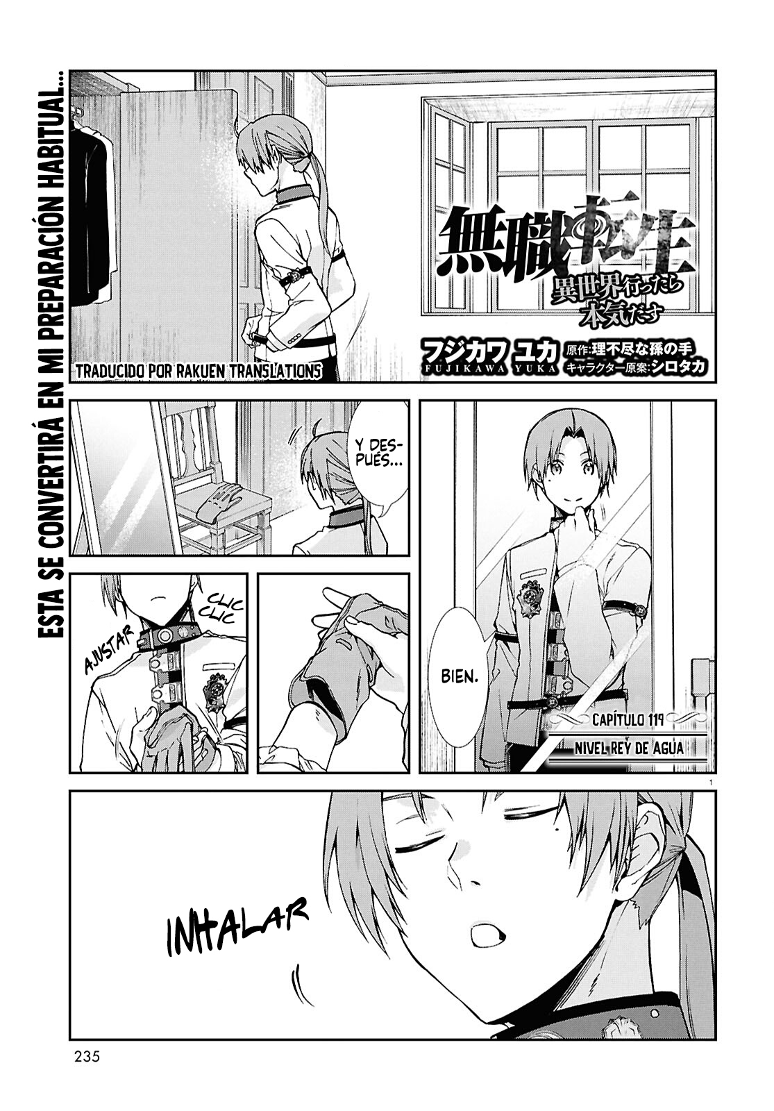 Mushoku Tensei: Isekai Ittara Honki Dasu Capitulo 119 página 4