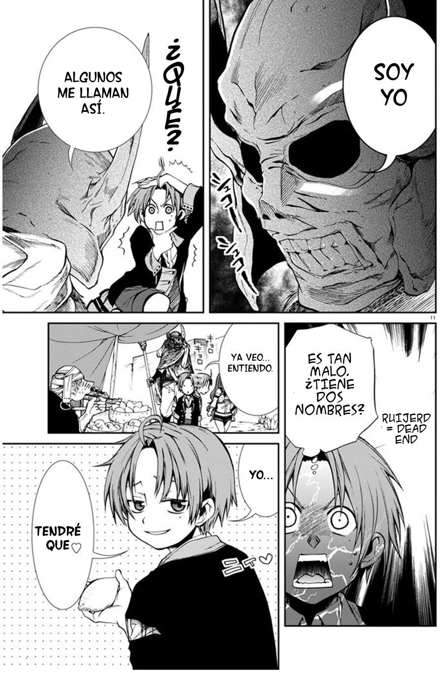 Mushoku Tensei: Isekai Ittara Honki Dasu Capitulo 20: Gremio de Aventureros página 11