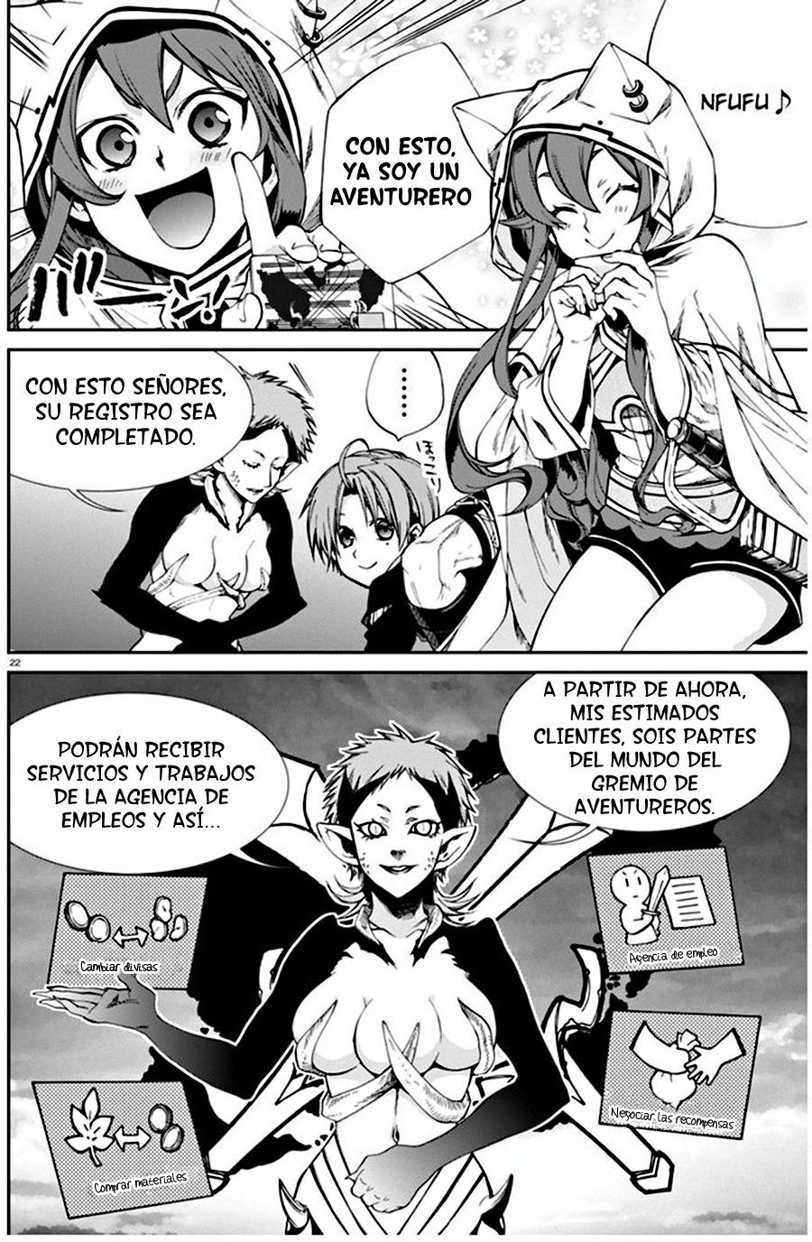 Mushoku Tensei: Isekai Ittara Honki Dasu Capitulo 20: Gremio de Aventureros página 21