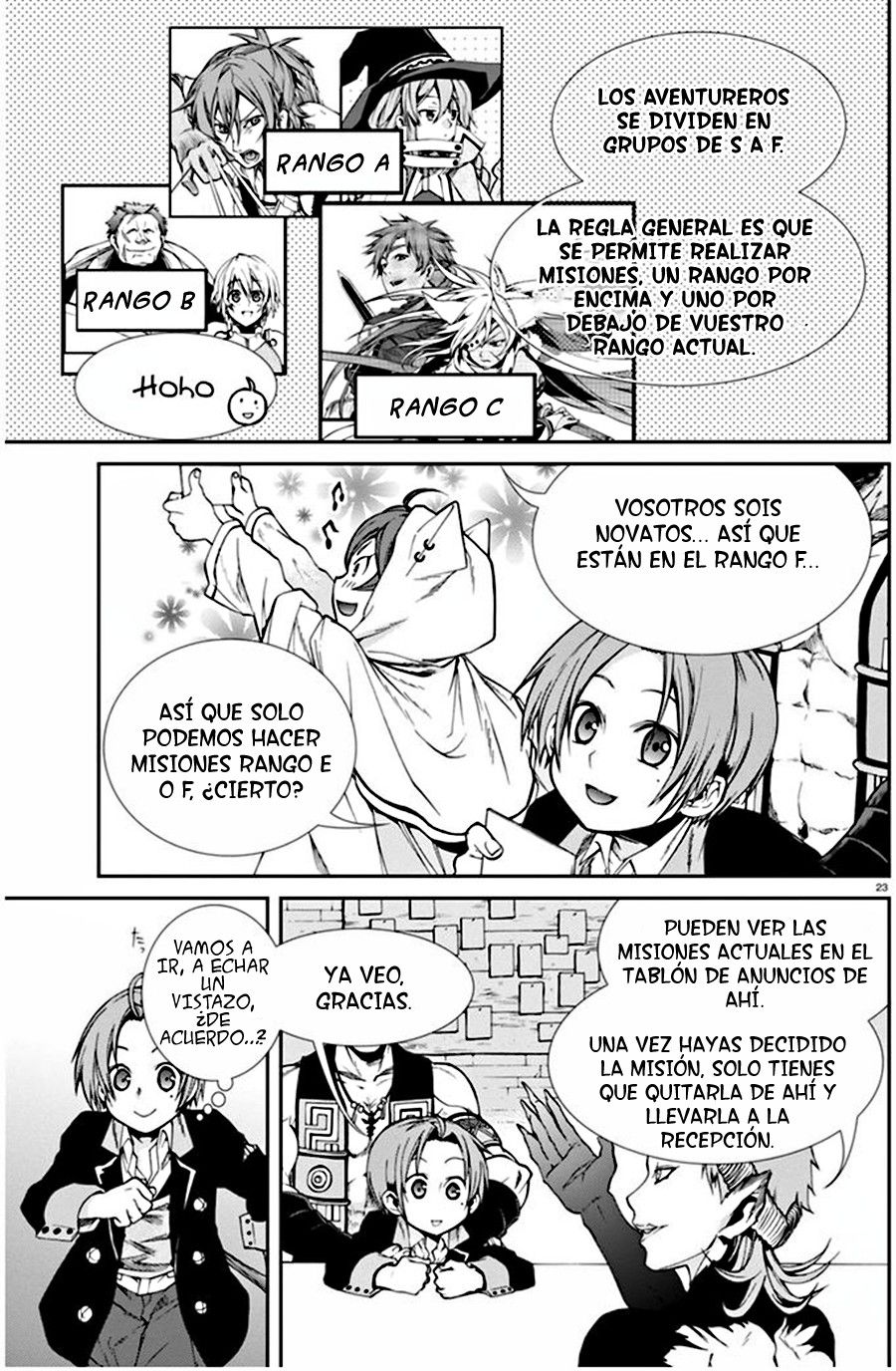 Mushoku Tensei: Isekai Ittara Honki Dasu Capitulo 20: Gremio de Aventureros página 22