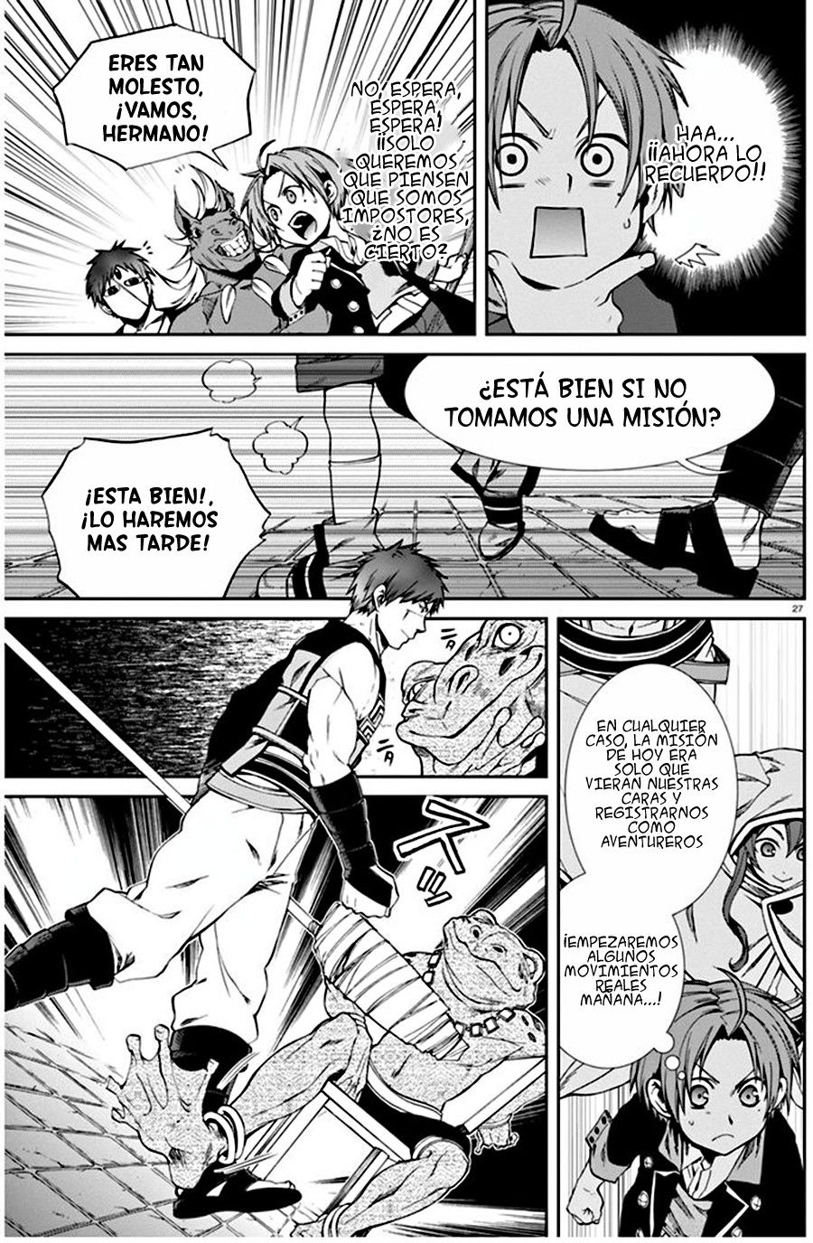 Mushoku Tensei: Isekai Ittara Honki Dasu Capitulo 20: Gremio de Aventureros página 26