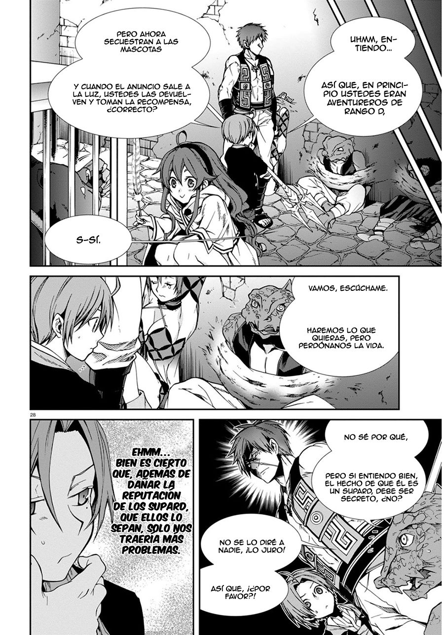 Mushoku Tensei: Isekai Ittara Honki Dasu Capitulo 23: Primer Trabajo página 28