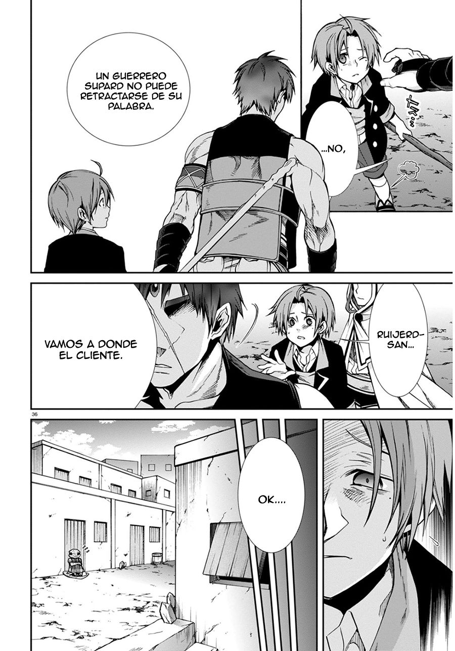 Mushoku Tensei: Isekai Ittara Honki Dasu Capitulo 23: Primer Trabajo página 36