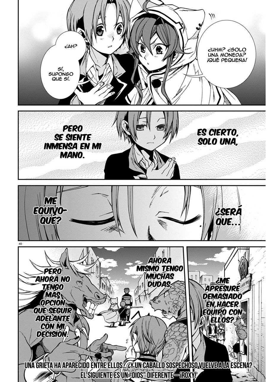 Mushoku Tensei: Isekai Ittara Honki Dasu Capitulo 23: Primer Trabajo página 40