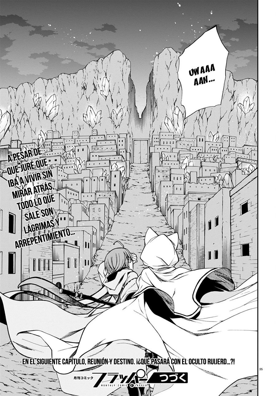 Mushoku Tensei: Isekai Ittara Honki Dasu Capitulo 26: Lágrimas de Arrepentimiento página 35