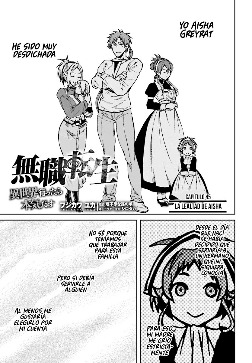 Mushoku Tensei: Isekai Ittara Honki Dasu Capitulo 45 página 2