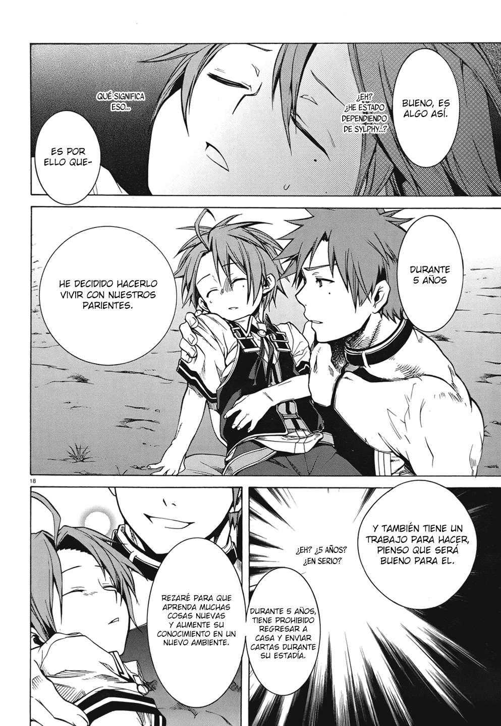 Mushoku Tensei: Isekai Ittara Honki Dasu Capitulo 6: Separación página 22