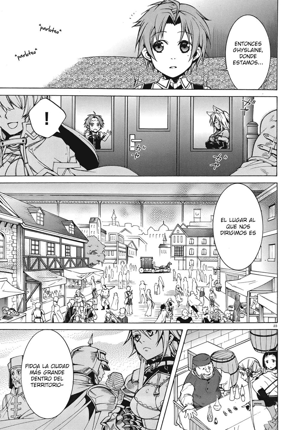 Mushoku Tensei: Isekai Ittara Honki Dasu Capitulo 6: Separación página 27