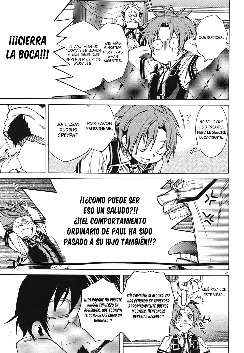 Mushoku Tensei: Isekai Ittara Honki Dasu Capitulo 6: Separación página 30