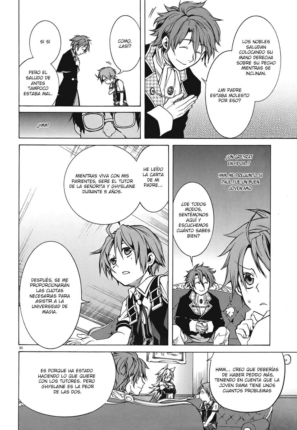 Mushoku Tensei: Isekai Ittara Honki Dasu Capitulo 6: Separación página 33