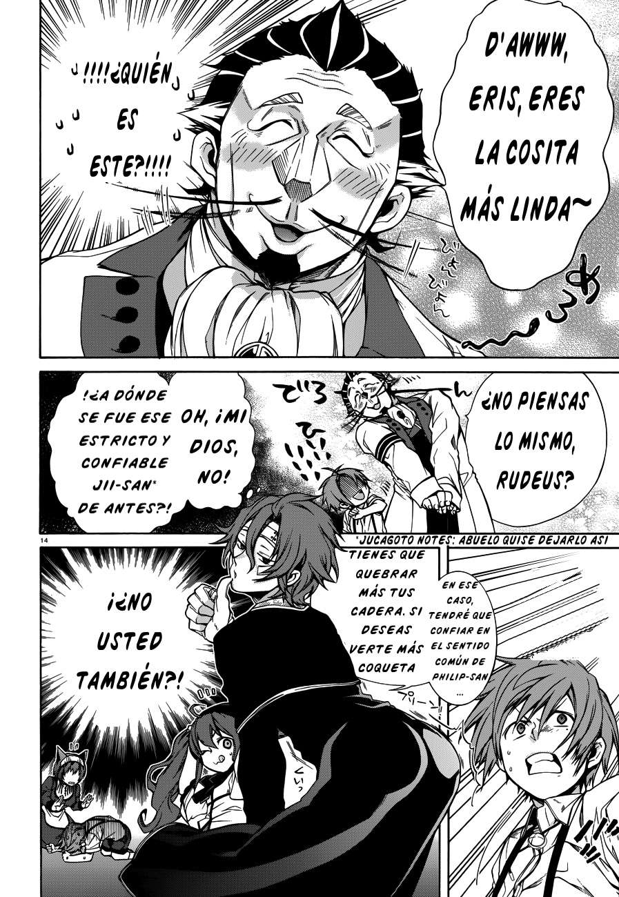 Mushoku Tensei: Isekai Ittara Honki Dasu Capitulo 9: La Etiqueta Boreas página 15