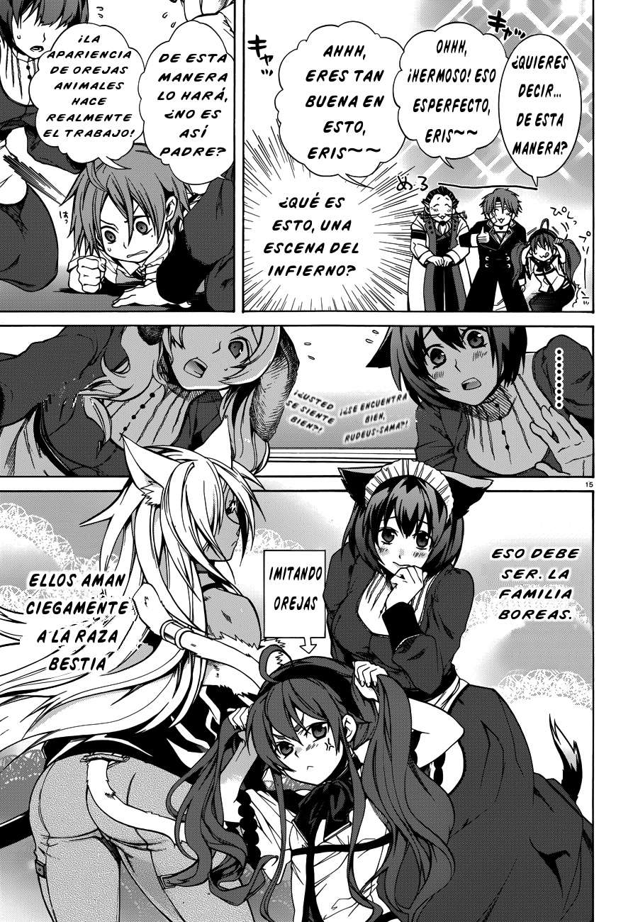 Mushoku Tensei: Isekai Ittara Honki Dasu Capitulo 9: La Etiqueta Boreas página 16