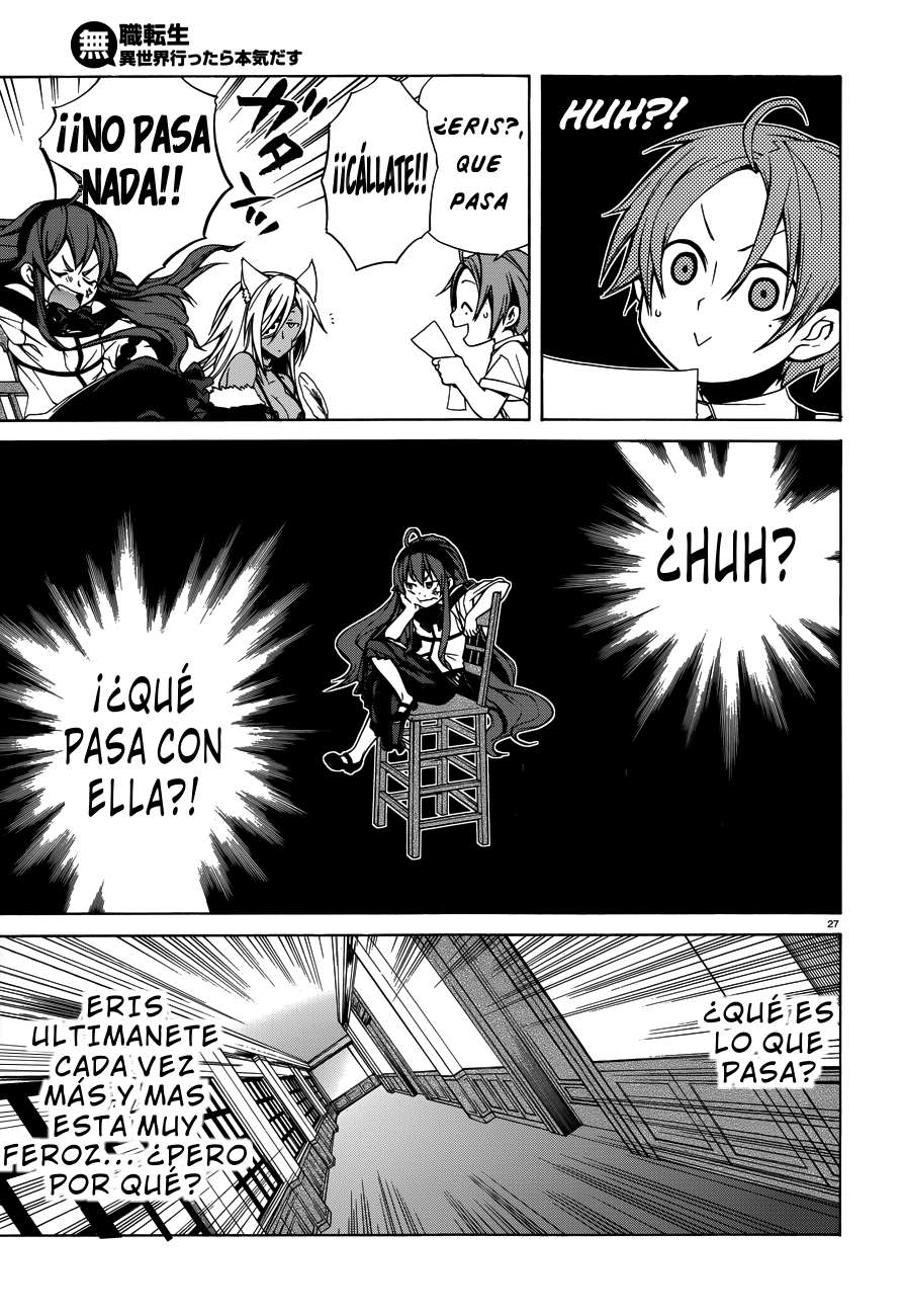 Mushoku Tensei: Isekai Ittara Honki Dasu Capitulo 9: La Etiqueta Boreas página 28
