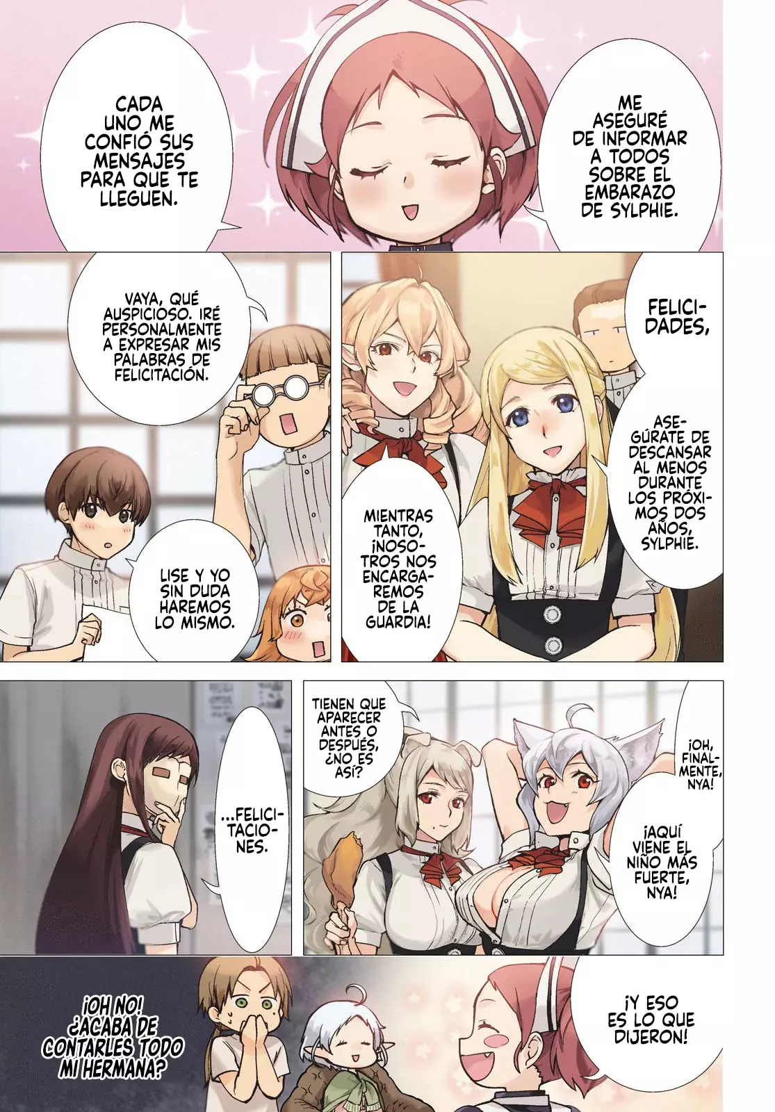 Mushoku Tensei: Isekai Ittara Honki Dasu Capitulo 97 página 4
