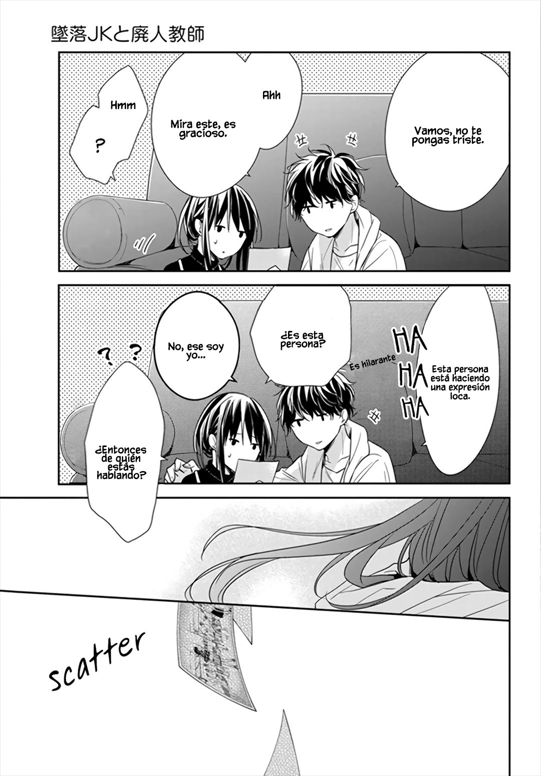 Tsuiraku JK to Haijin Kyoushi Capitulo 26 página 18