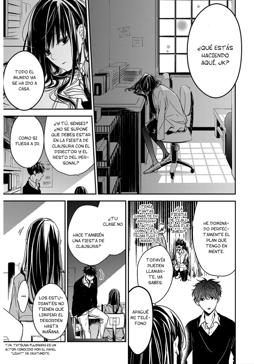 Tsuiraku JK to Haijin Kyoushi Capitulo 32 página 14
